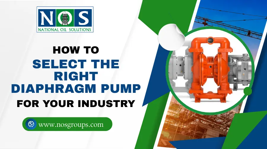 How to Select the Right Diaphragm Pump for Your Industry