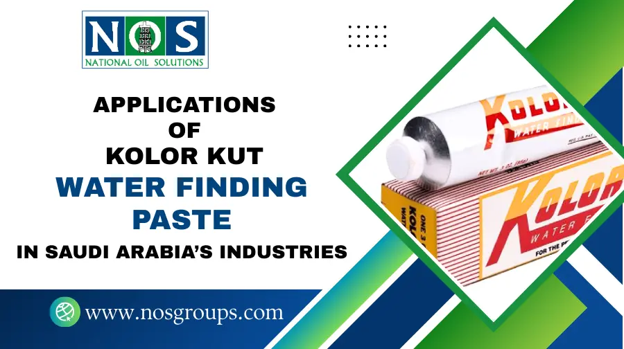 Applications of Kolor Kut Water Finding Paste in Saudi Arabia’s Industries