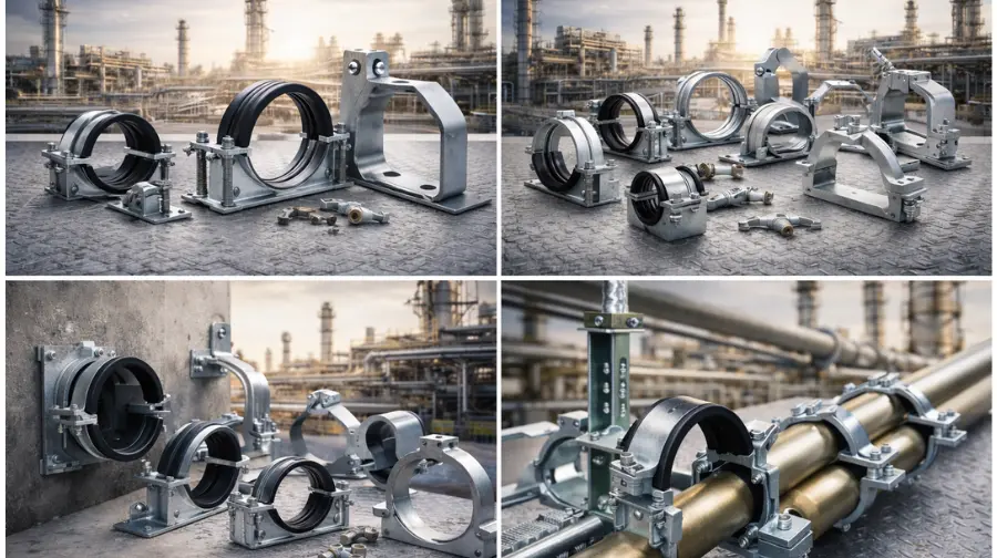 Industrial Pipe Clamps in Saudi Arabia Key Types