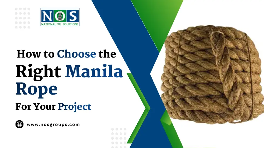How to Choose the Right Manila Rope for Your Project